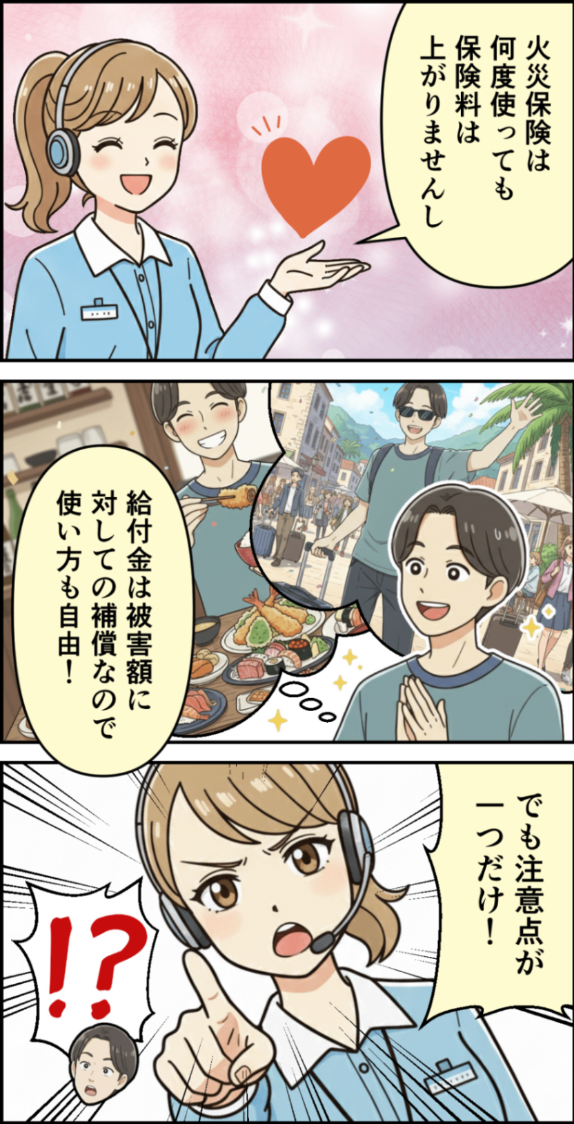 保険料は上がりません